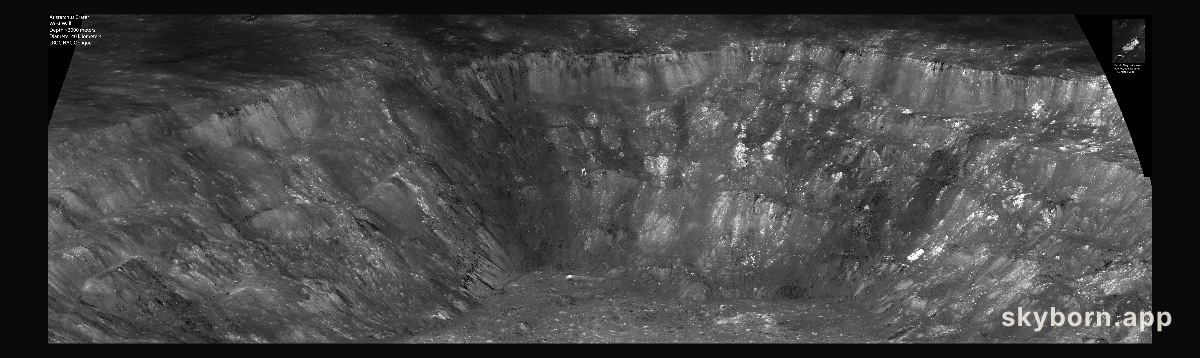 At the West Wall of Aristarchus Crater