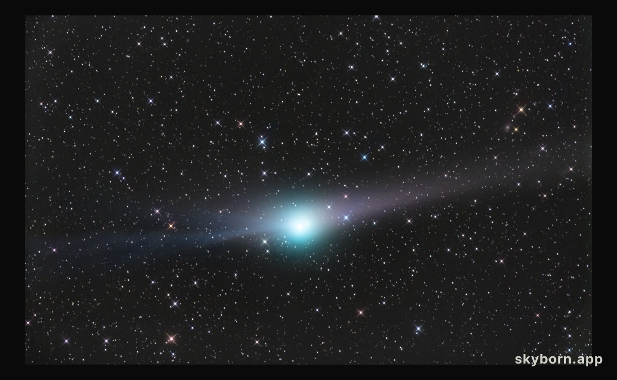 Another Tail for Comet Garradd