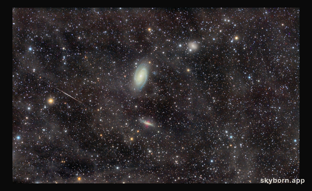 The M81 Galaxy Group Through the Integrated Flux Nebula