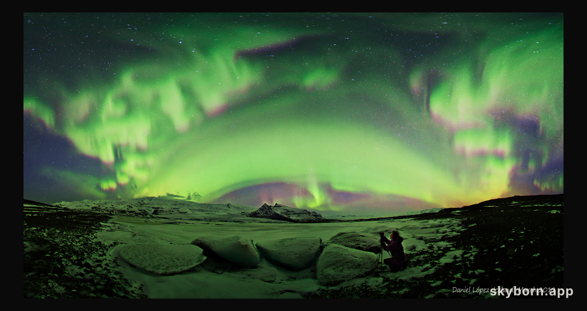 Aurora Over Iceland