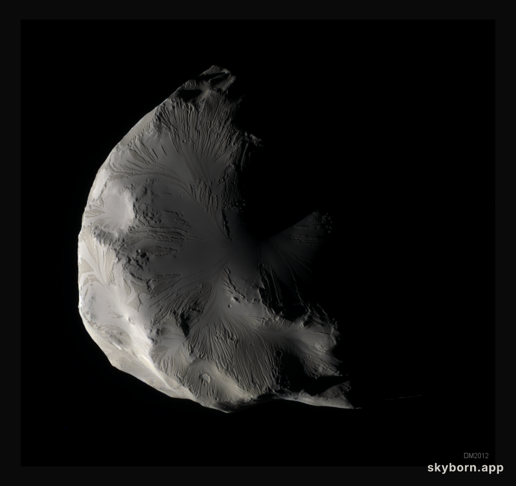 Saturn's Moon Helene in Color