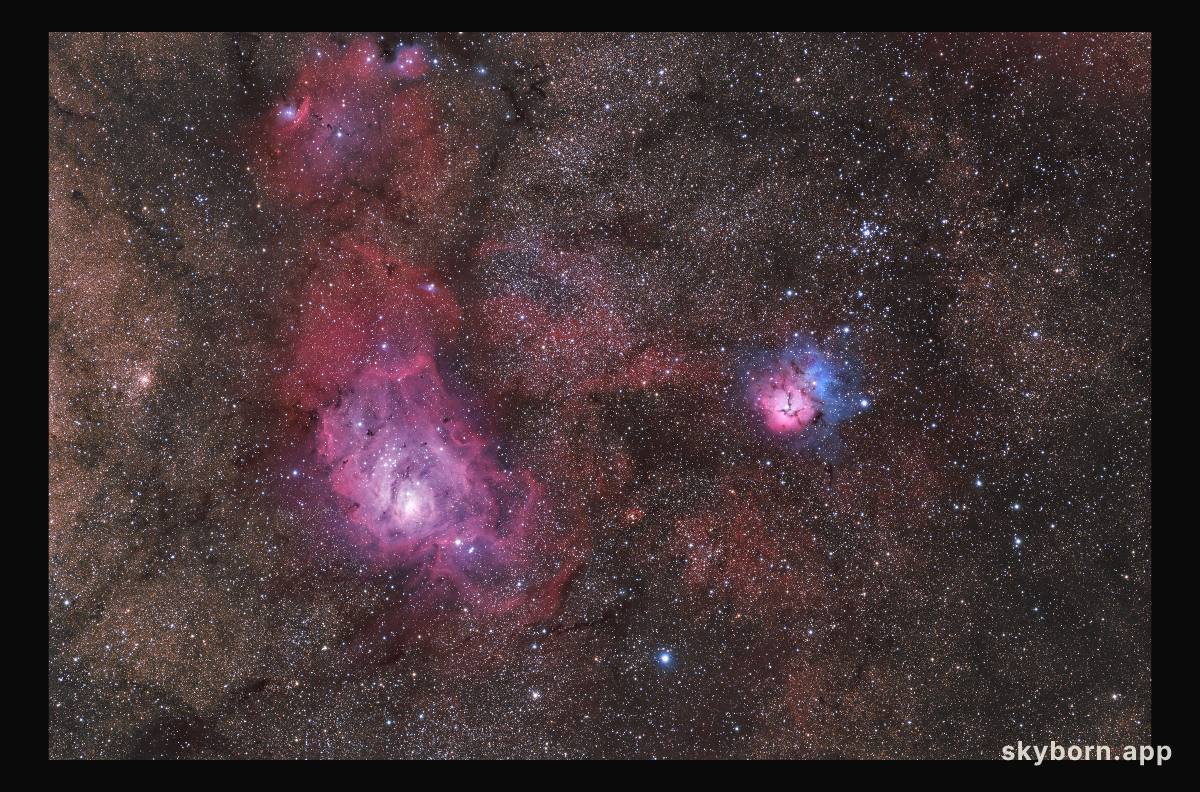 A Sagittarius Triplet
