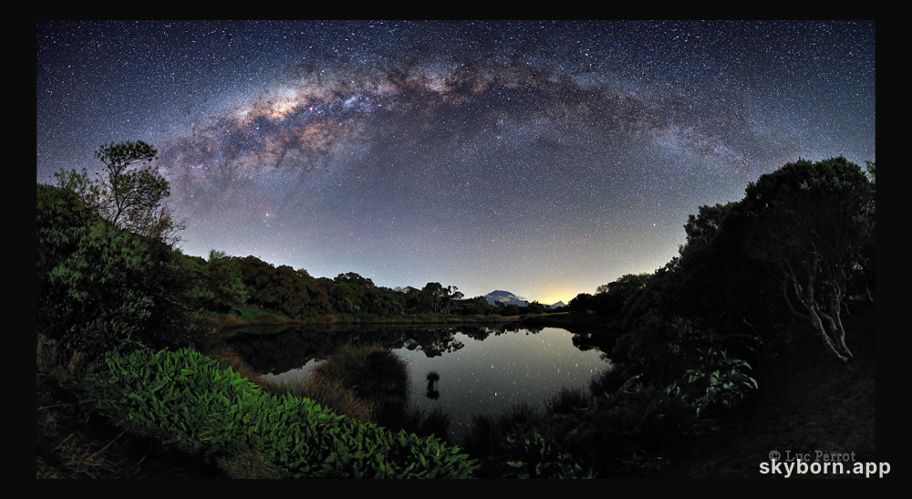 Milky Way Over Piton de l'Eau
