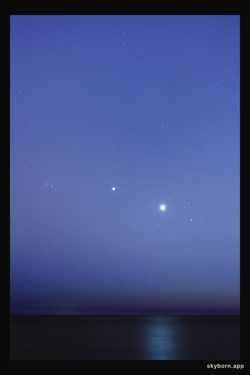 Conjunctions near Dawn