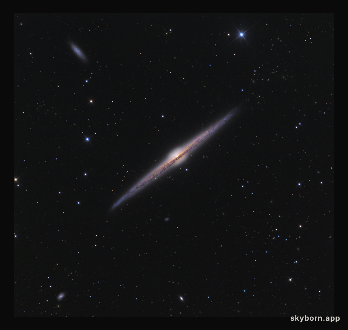 NGC 4565: Galaxy on Edge