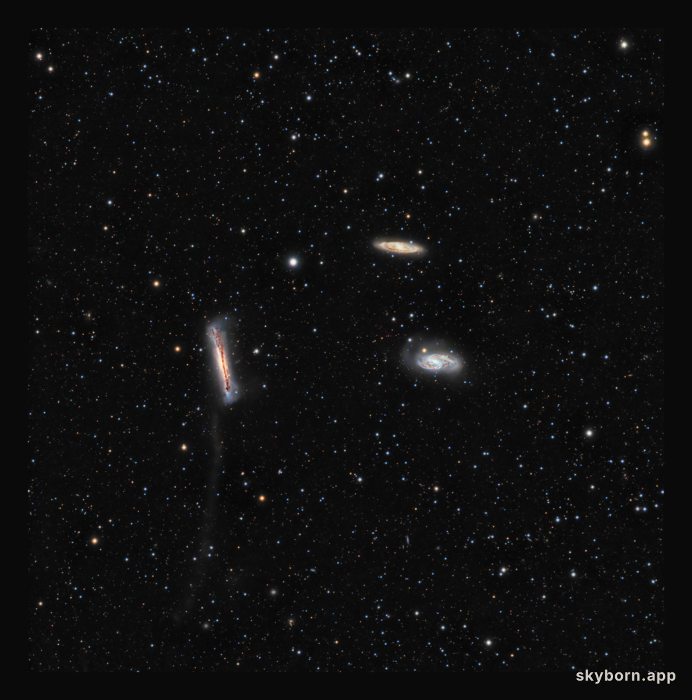 The Tidal Tail of NGC 3628
