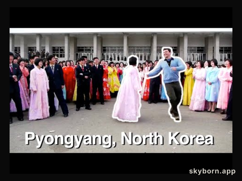 Happy People Dancing on Planet Earth