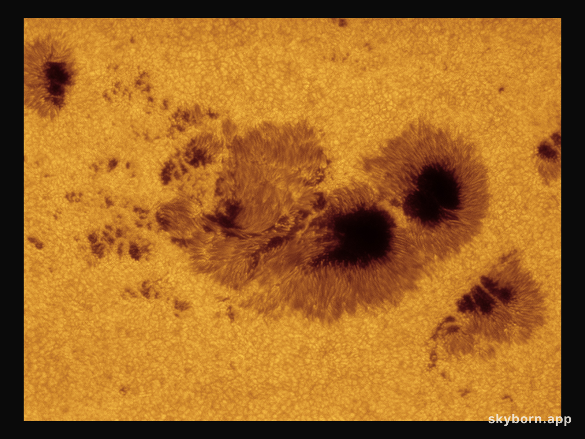 AR1520: Islands in the Photosphere
