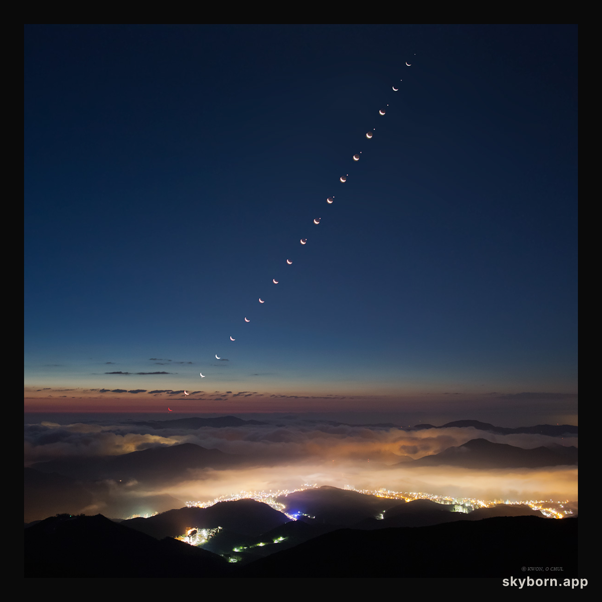 Moon Meets Morning Star