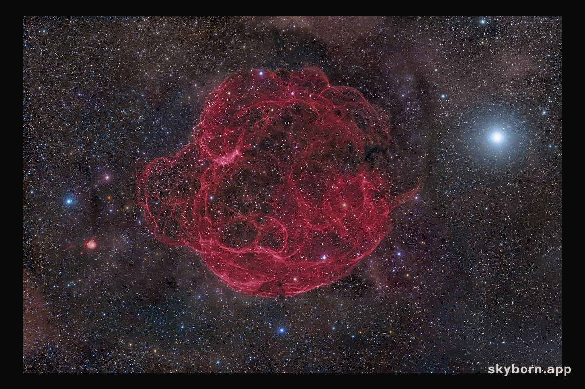 Simeis 147: Supernova Remnant