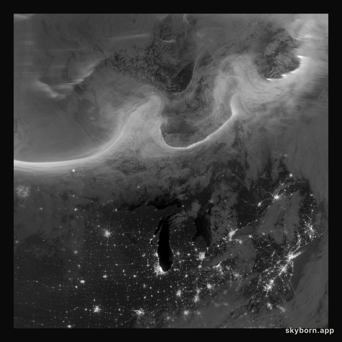 Aurorae over Planet Earth