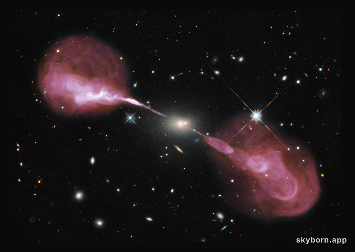 Plasma Jets from Radio Galaxy Hercules A
