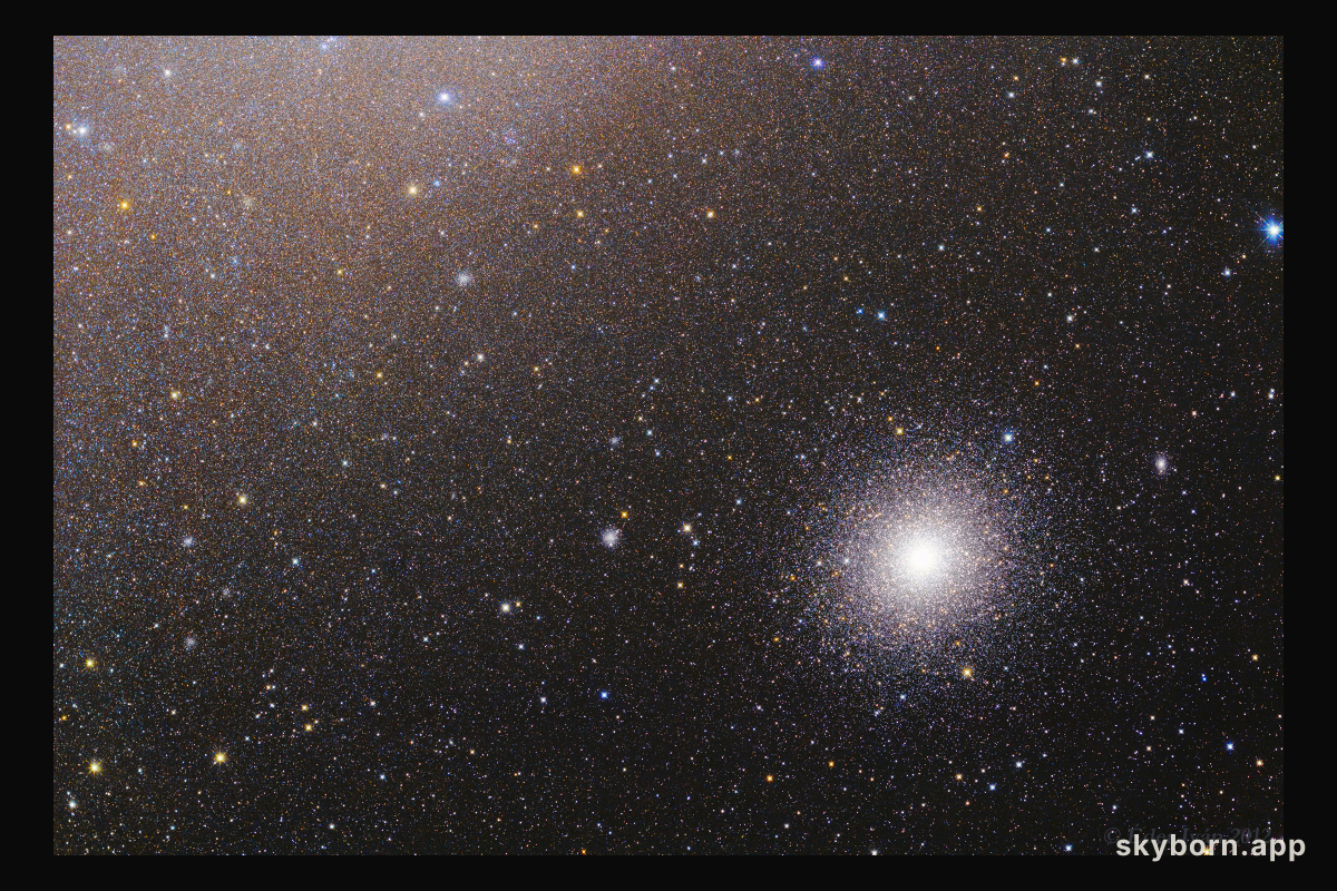 47 Tuc Near the Small Magellanic Cloud