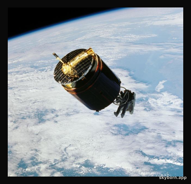The Astronaut Who Captured a Satellite