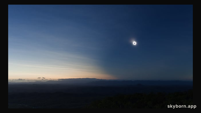 Time-Lapse: A Total Solar Eclipse