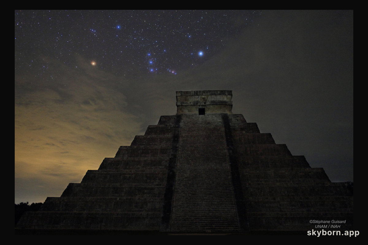 Orion over El Castillo