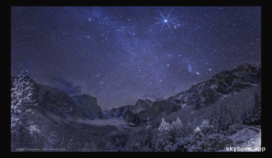 Yosemite Winter Night