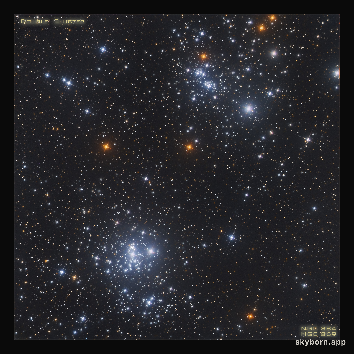 A Double Star Cluster