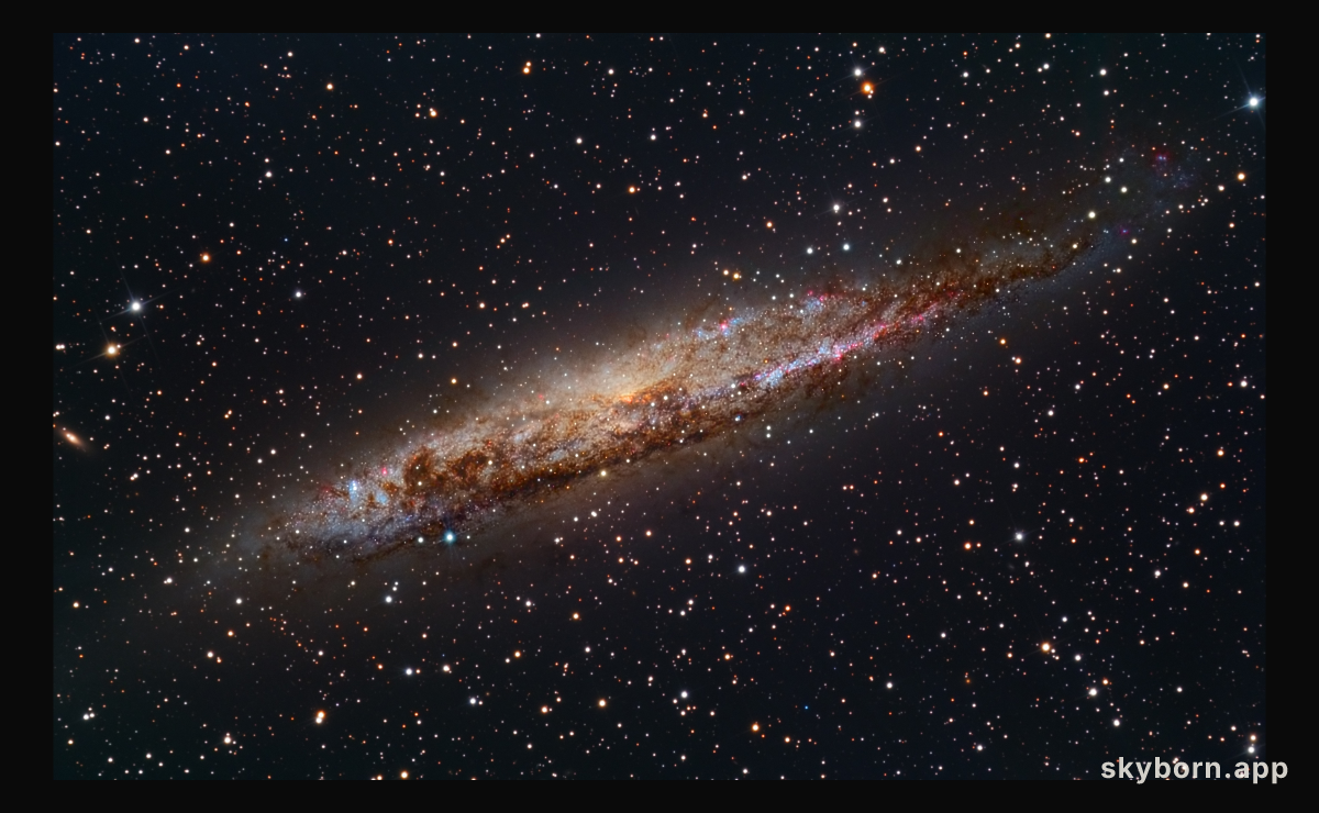 Nearby Spiral Galaxy NGC 4945