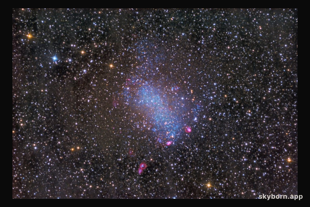 NGC 6822: Barnard's Galaxy