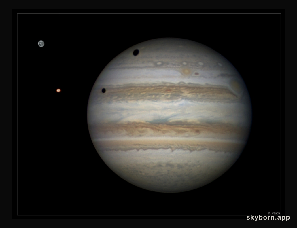Shadows Across Jupiter