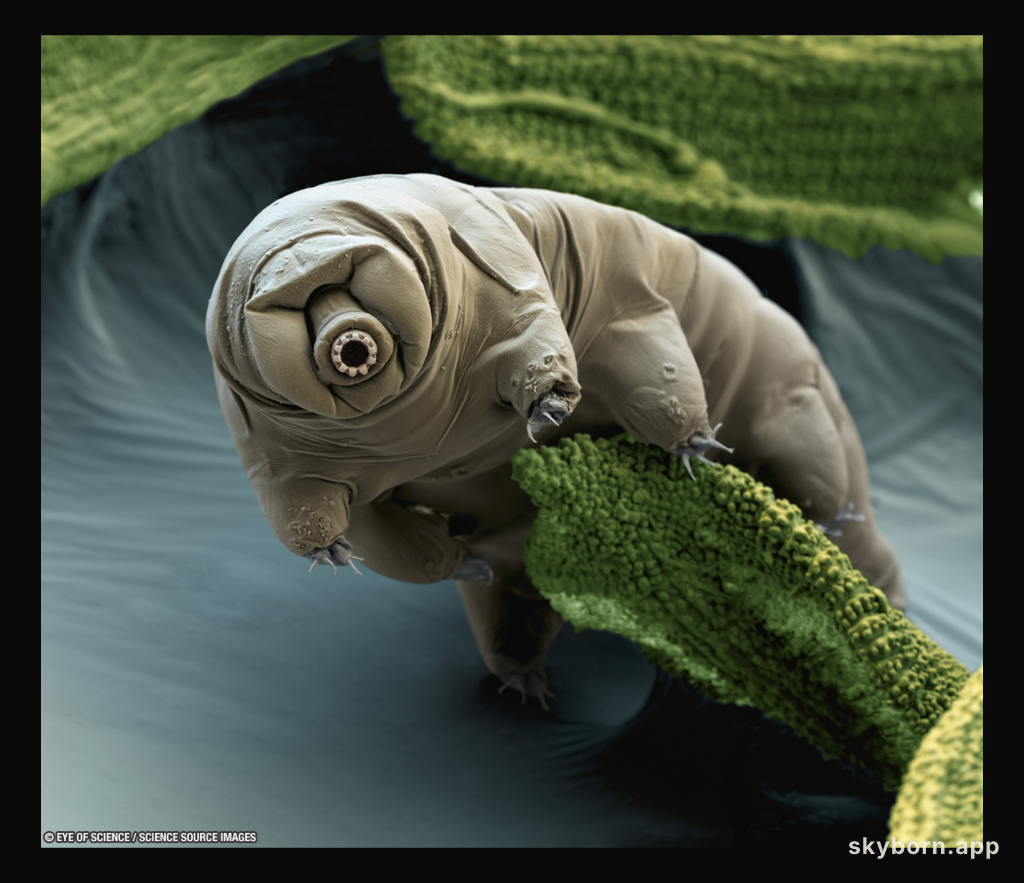 Tardigrade in Moss