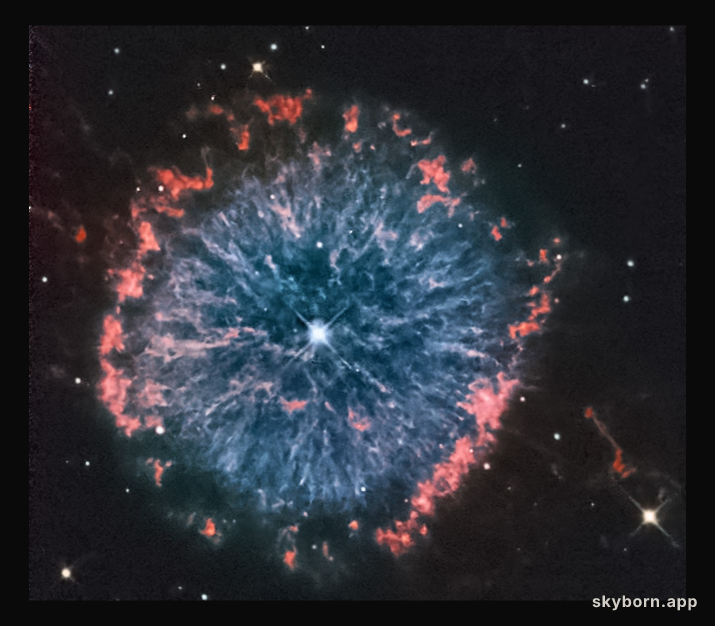 NGC 6751: The Glowing Eye Nebula