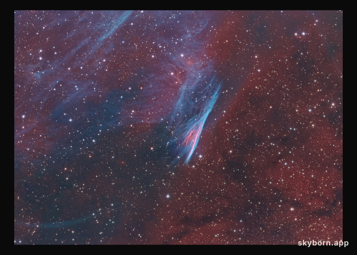 NGC 2736: The Pencil Nebula