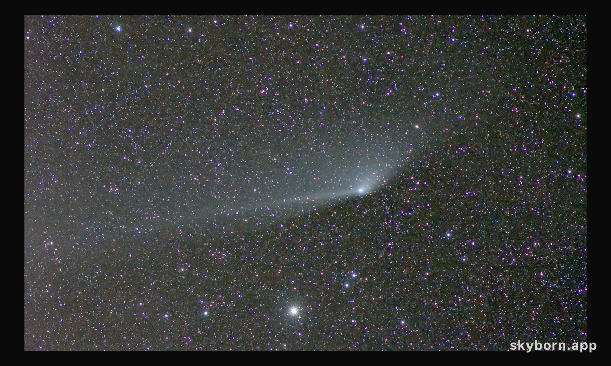 Comet PanSTARRS Anti-Tail