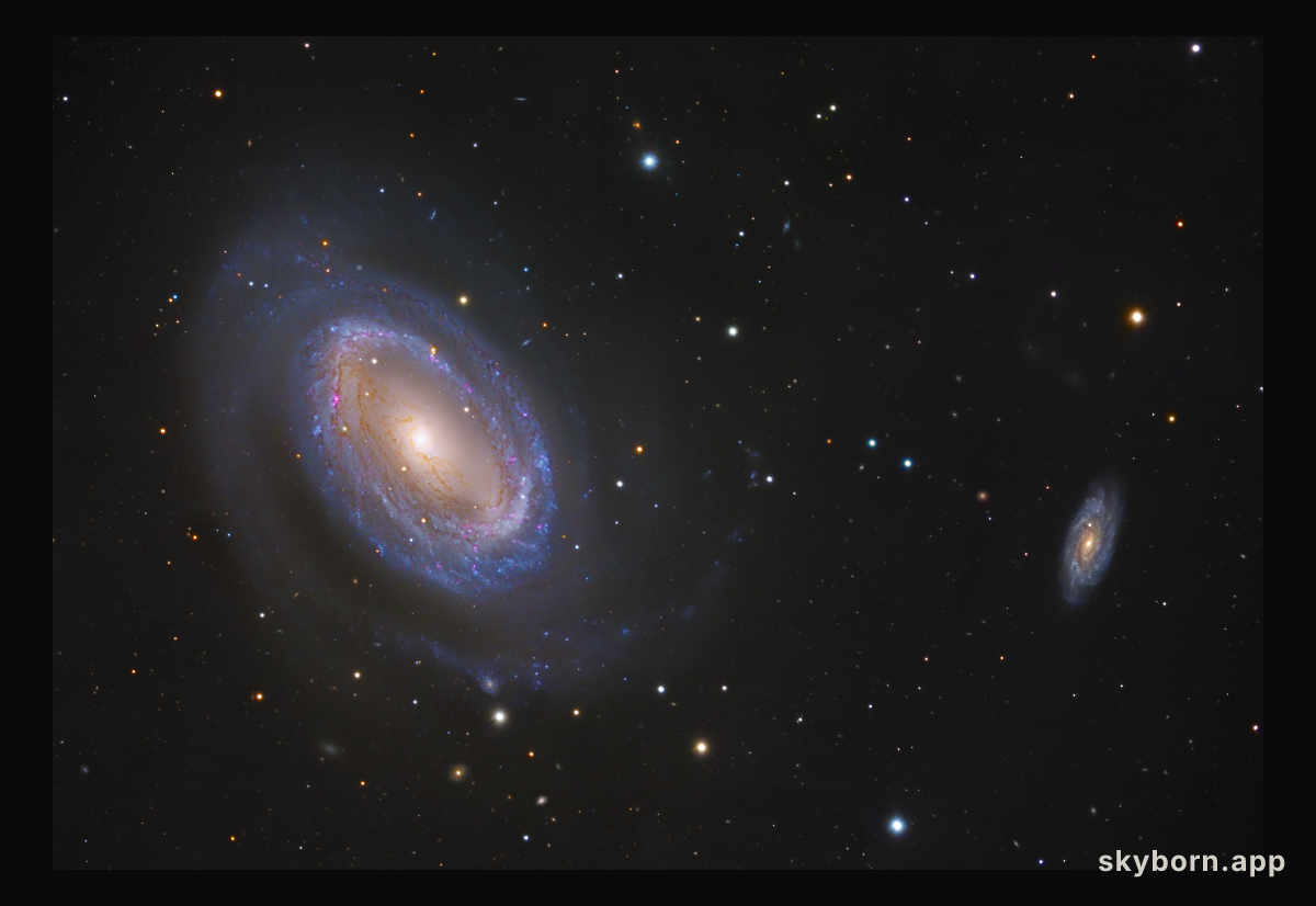 One-Armed Spiral Galaxy NGC 4725