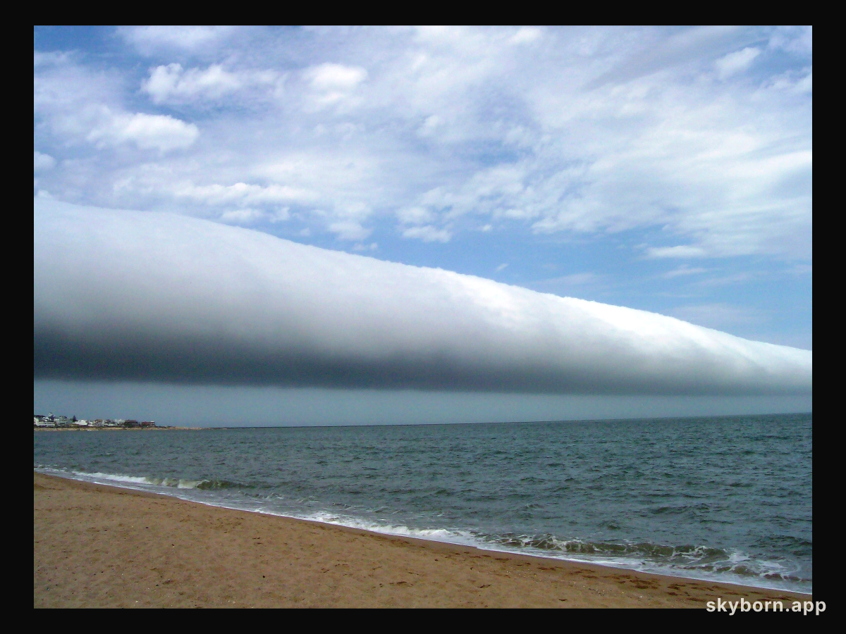 A Roll Cloud Over Uruguay