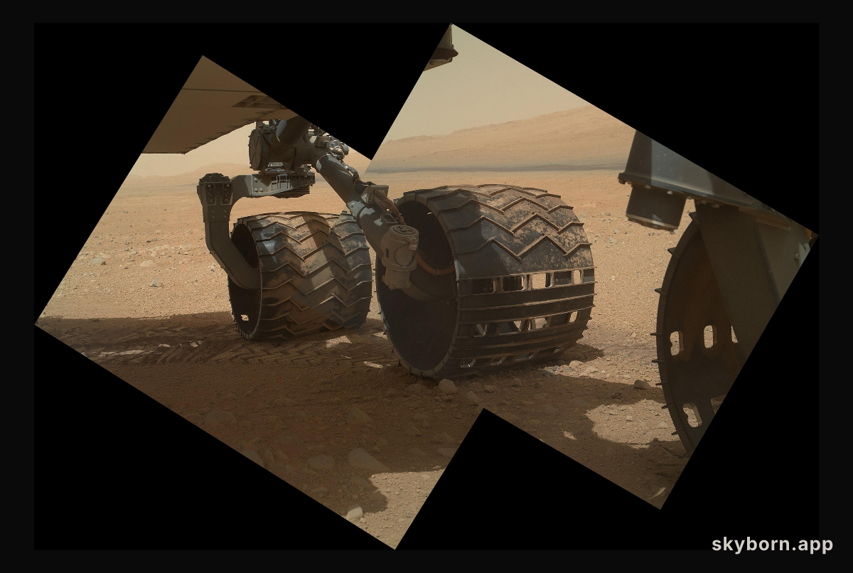 Curiosity: Wheels on Mars