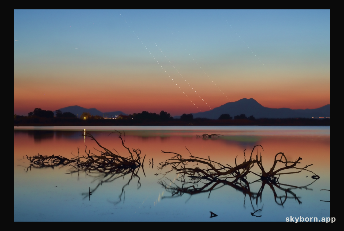 Four Planet Sunset