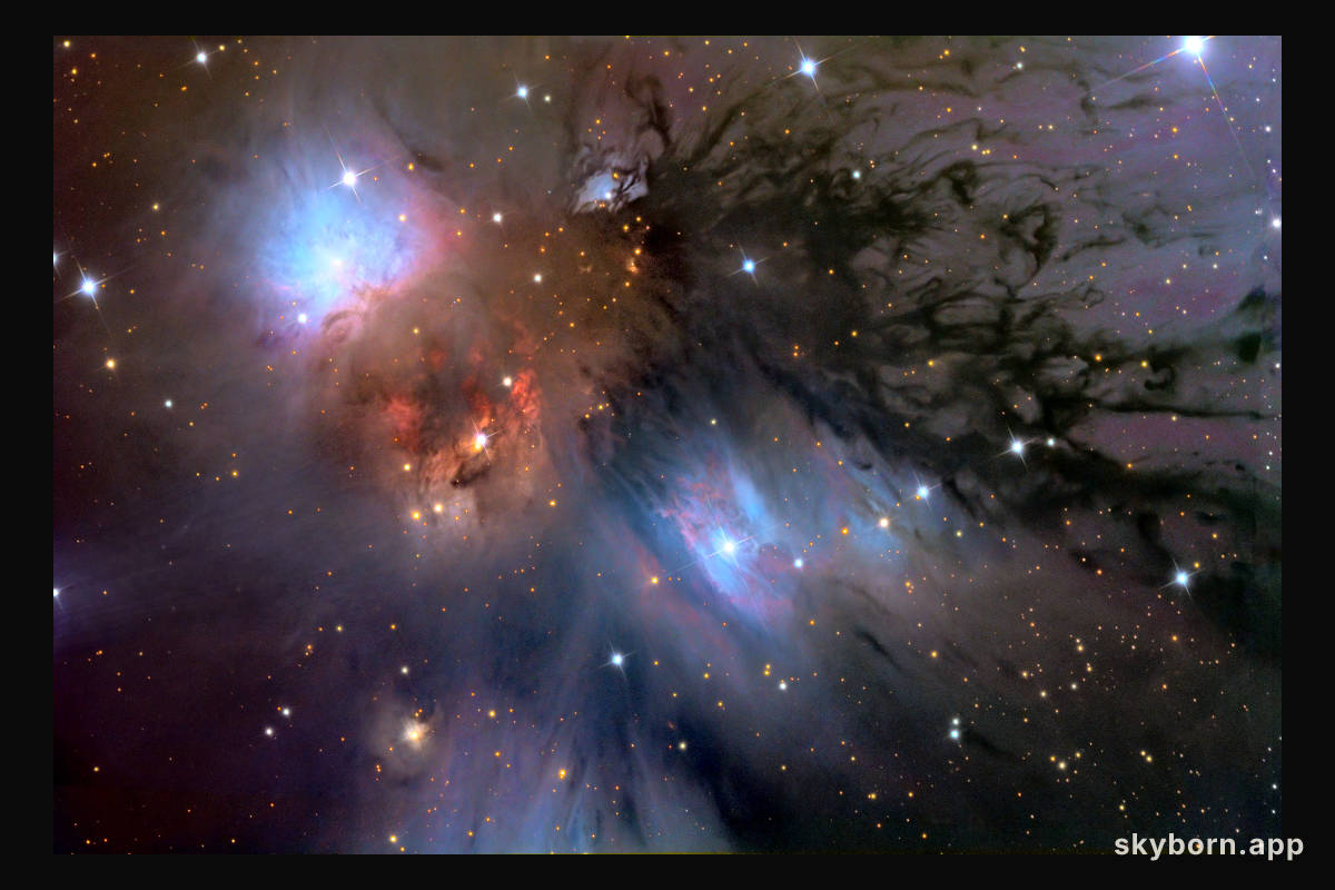 NGC 2170: Still Life with Reflecting Dust