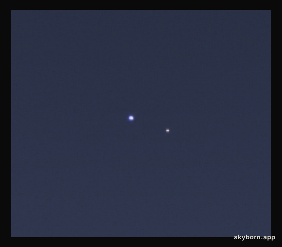 Earth and Moon from Saturn