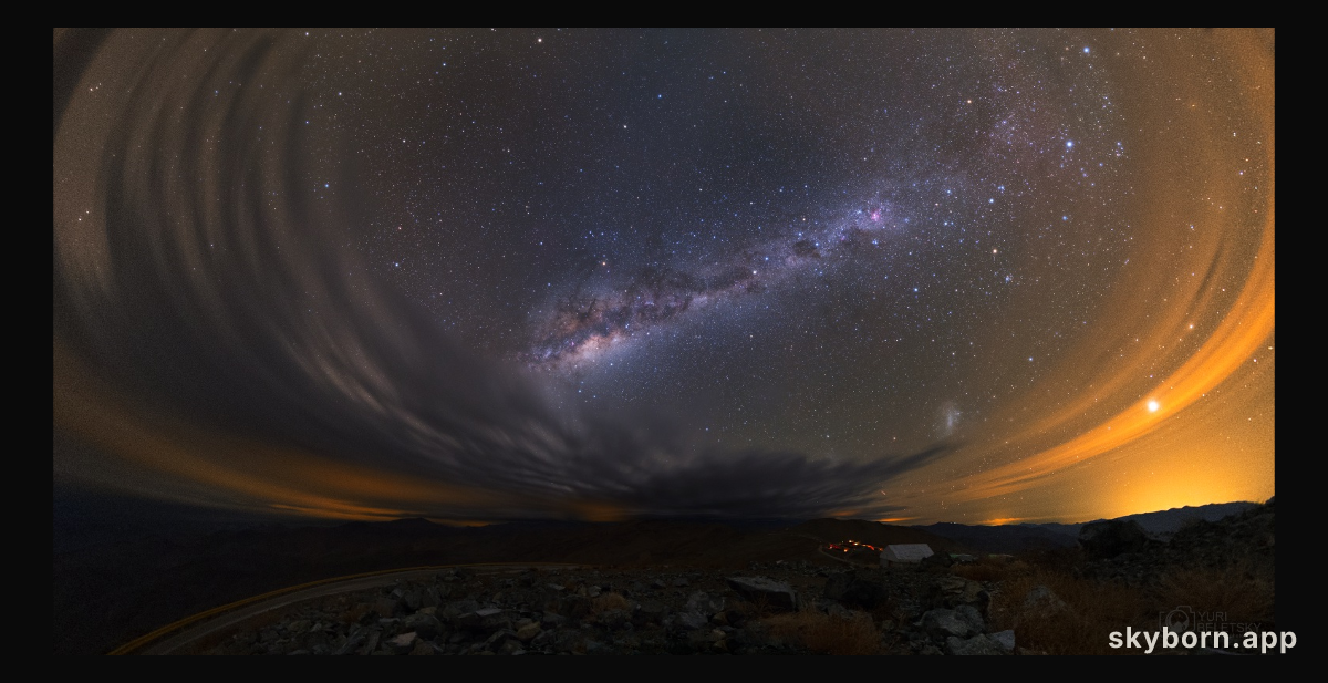 Atacama's Cloudy Night