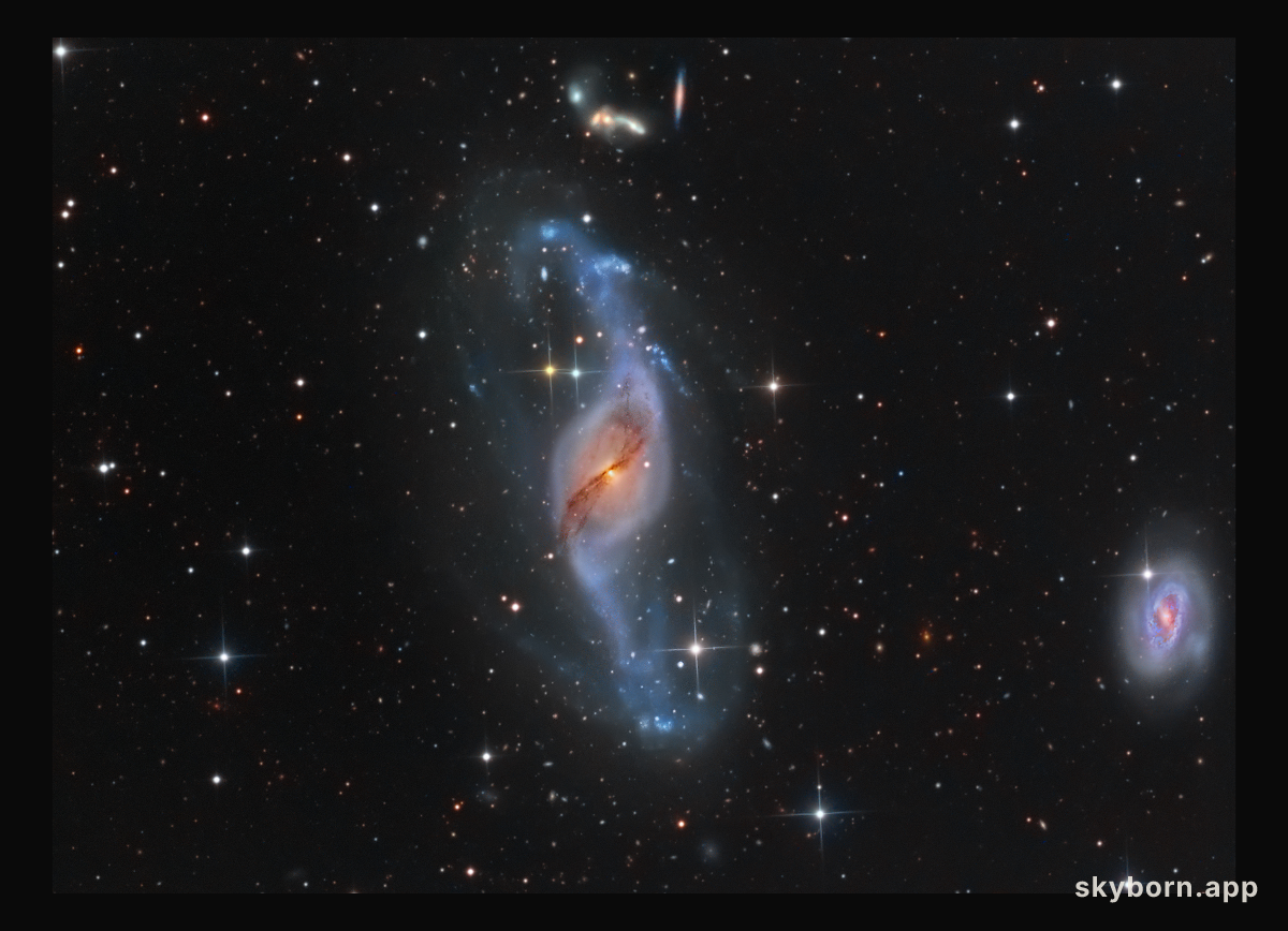 Twisting with NGC 3718