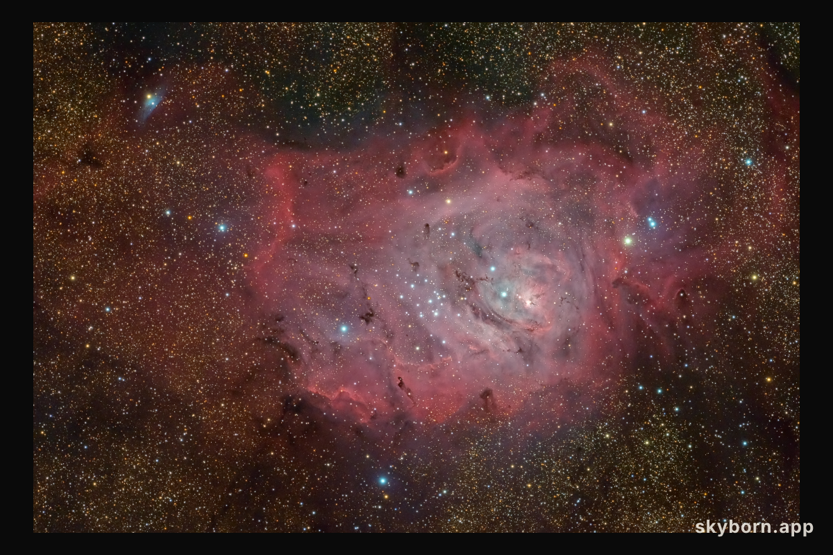 M8: The Lagoon Nebula