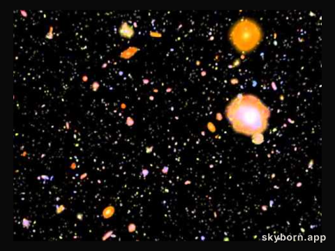 A Flight through the Hubble Ultra Deep Field