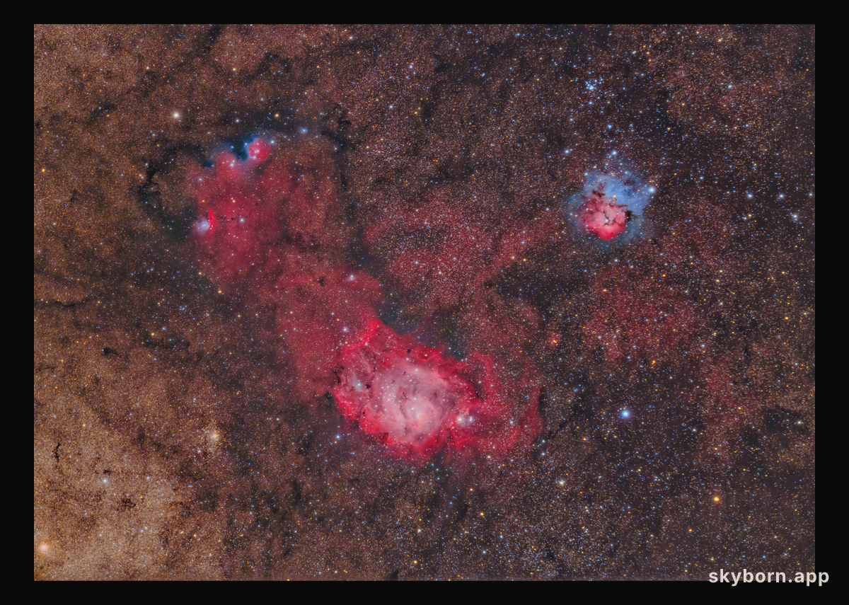 A Sagittarius Triplet