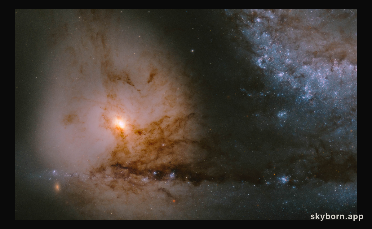 NGC 5195: The Dot Under the Question Mark