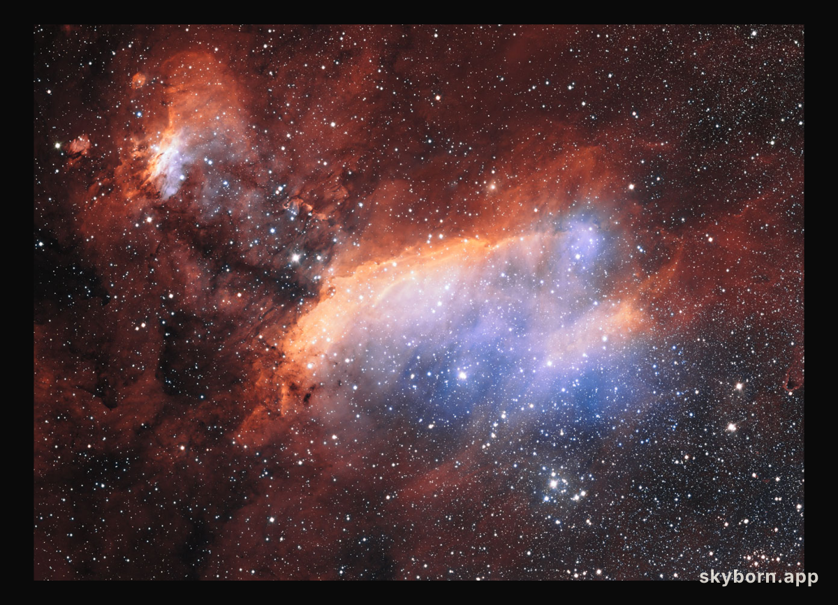 IC 4628: The Prawn Nebula