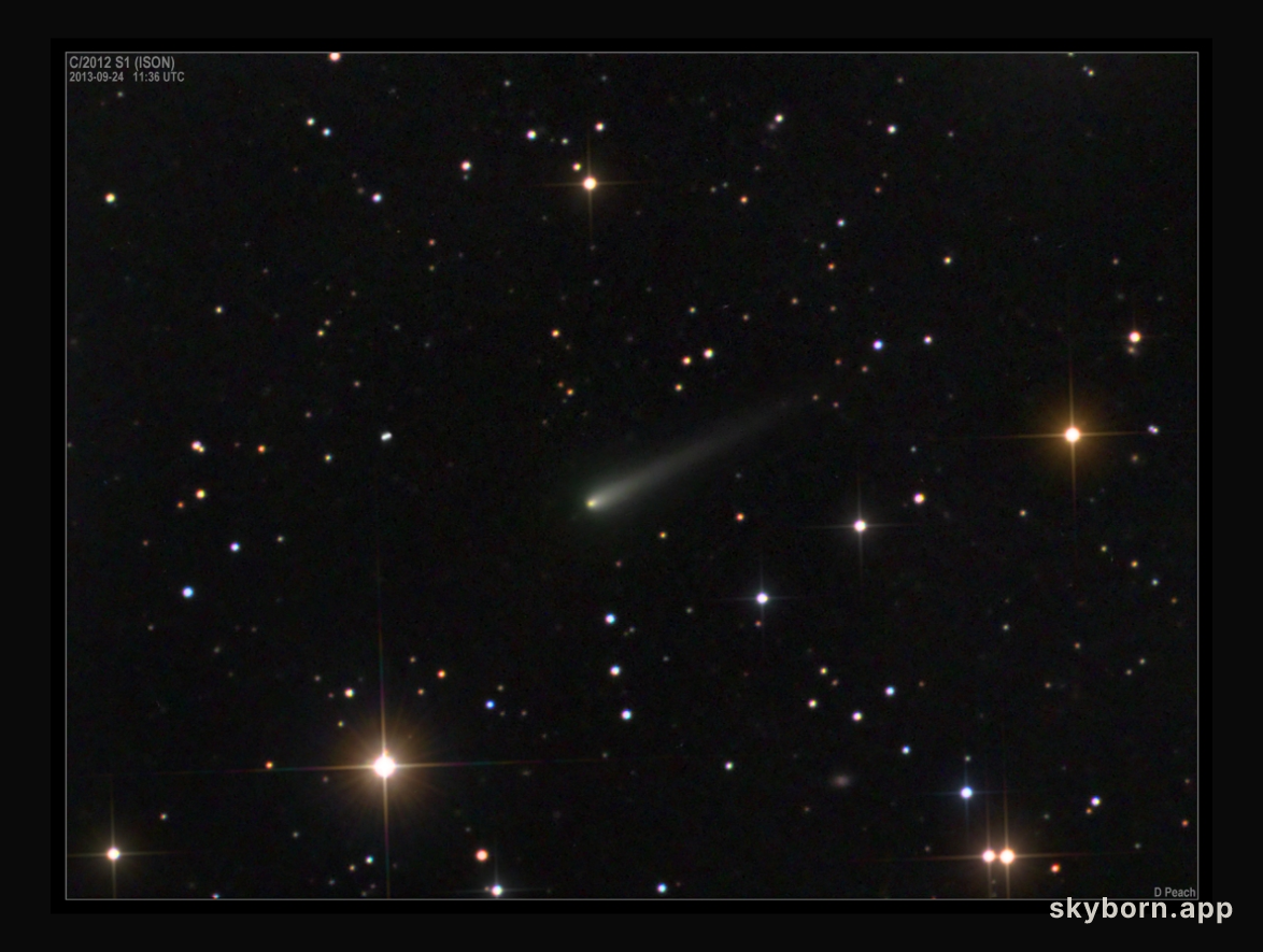 Comet ISON Approaches