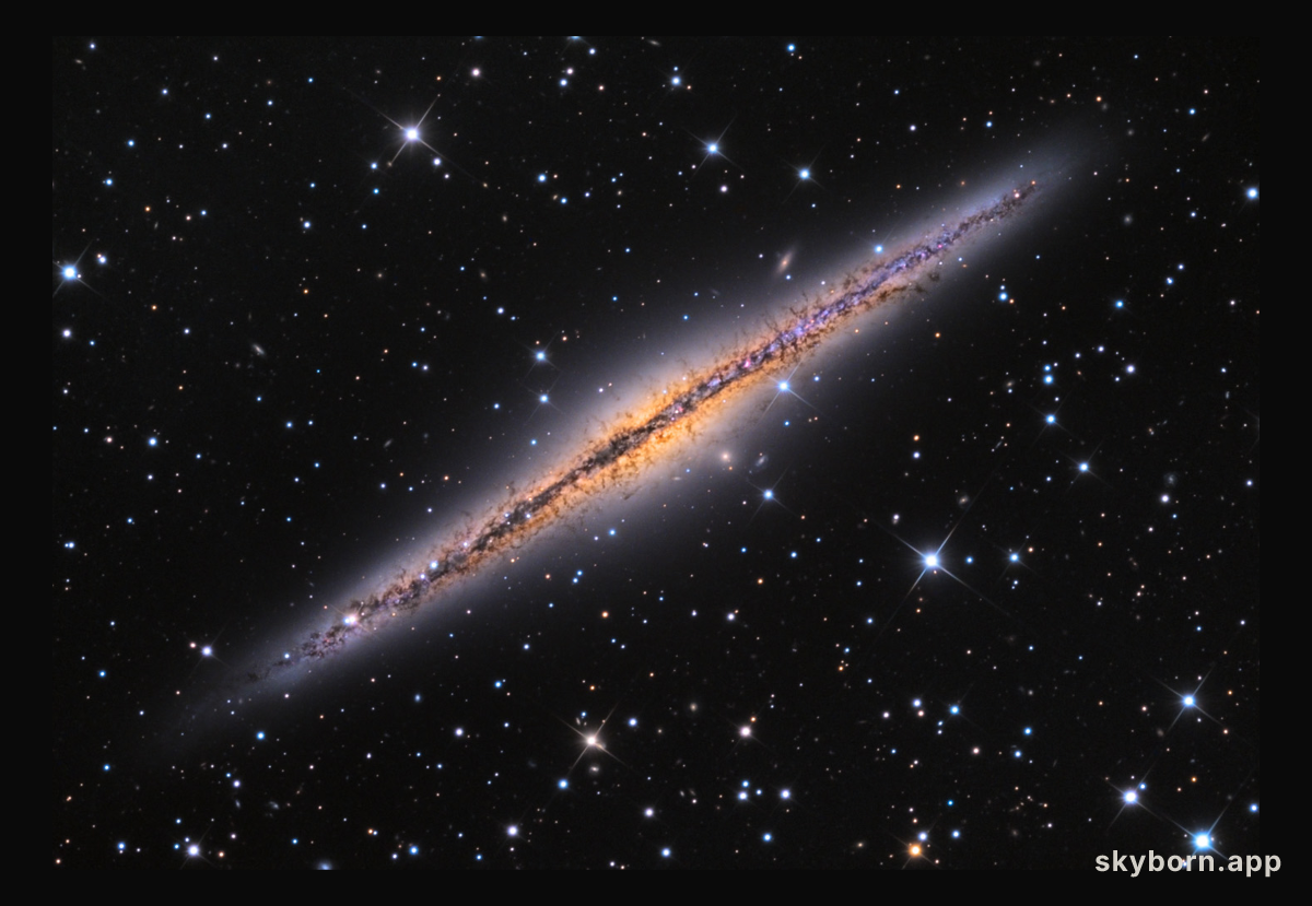 NGC 891 Edge-on