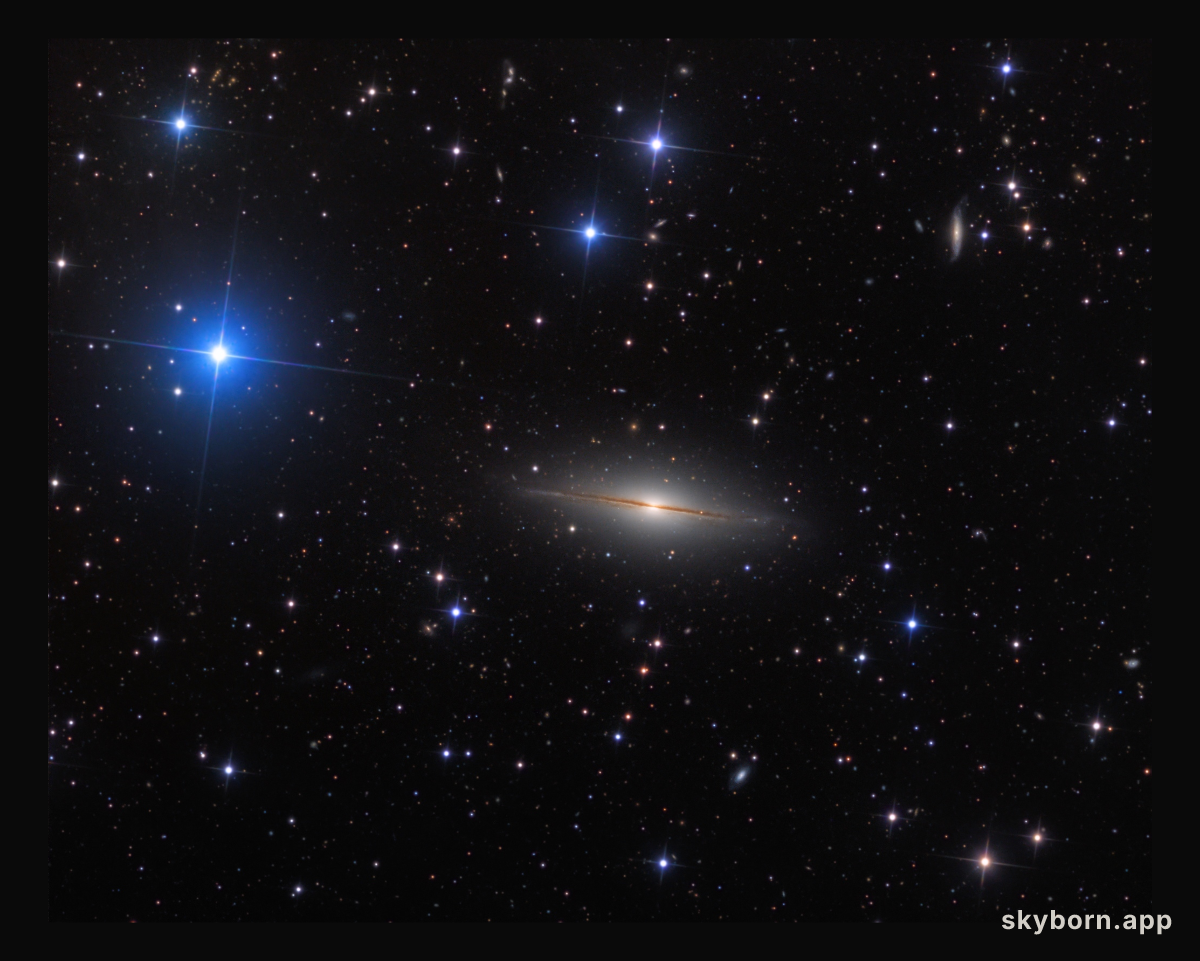 NGC 7814: The Little Sombrero in Pegasus
