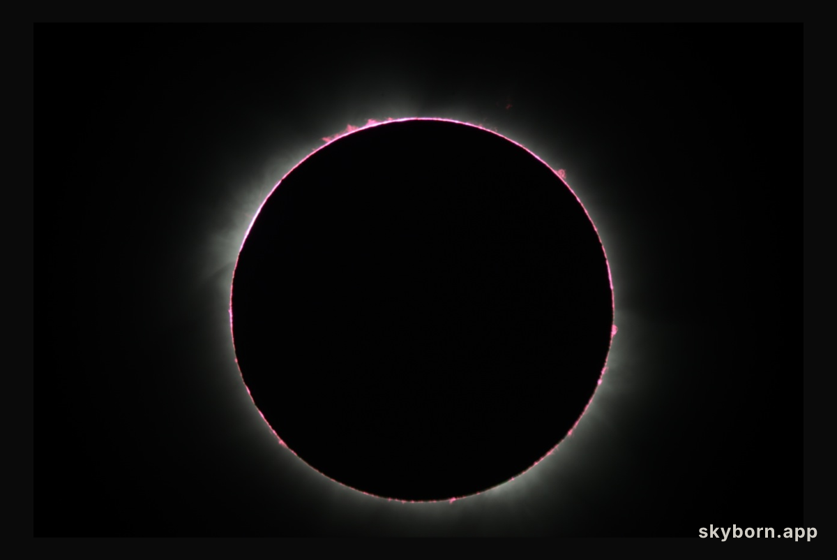 Solar Eclipse from Uganda