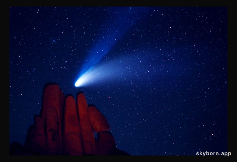 Comet Hale-Bopp Over Indian Cove