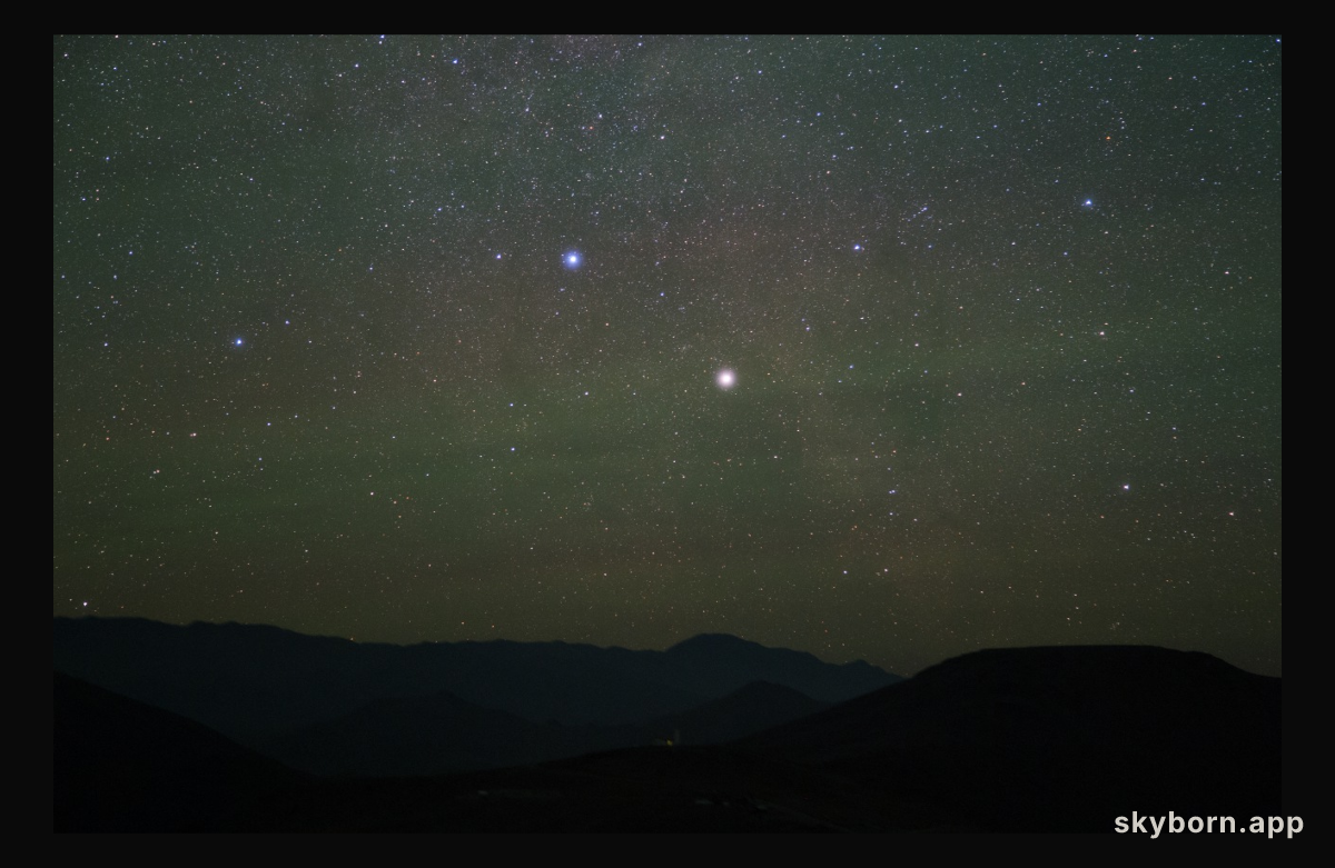 Naked Eye Nova Centauri 2013