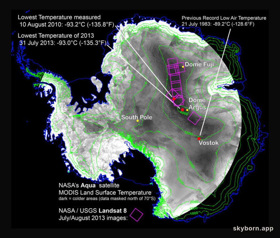 The Coldest Place on Earth