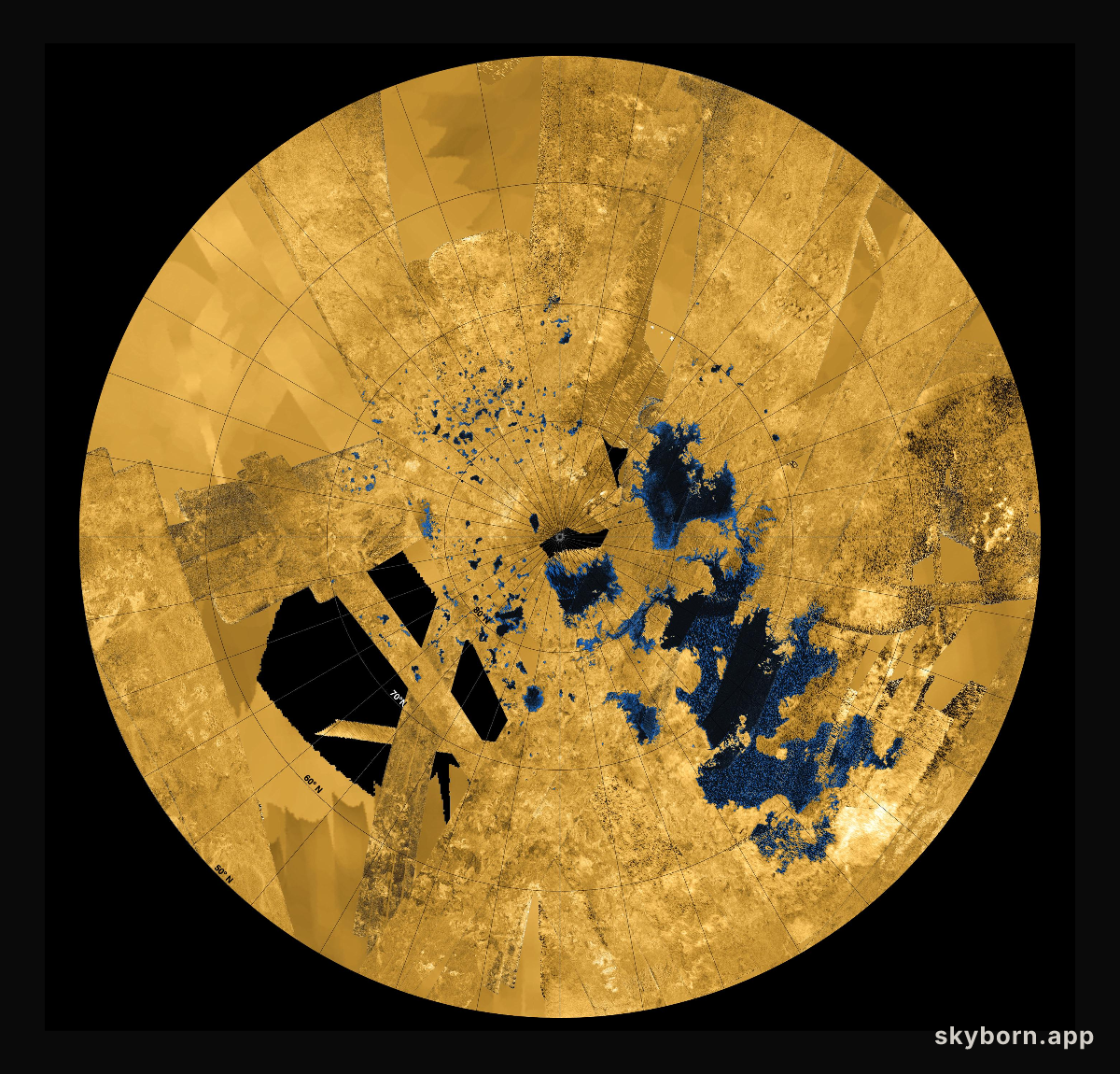 Titan's Land of Lakes